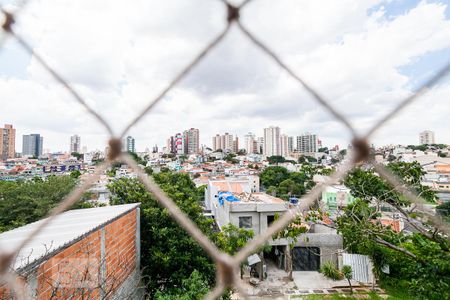 Vista da Suíte de apartamento para alugar com 2 quartos, 59m² em Vila Guiomar, Santo André