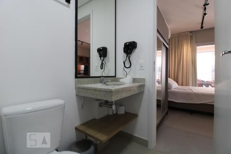 Studio à venda com 42m², 1 quarto e 1 vagaBanheiro