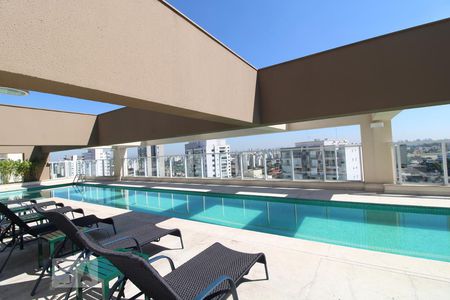 Studio à venda com 42m², 1 quarto e 1 vagaPiscina