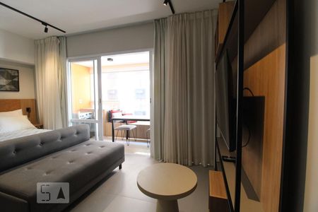 Sala de kitnet/studio à venda com 1 quarto, 42m² em Campo Belo, São Paulo