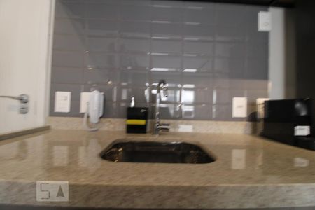 Studio à venda com 42m², 1 quarto e 1 vagaPia da cozinha