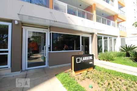 Studio à venda com 42m², 1 quarto e 1 vagaFachada