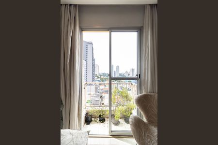 Varanda da Sala de apartamento para alugar com 2 quartos, 54m² em Vila Dom Pedro I, São Paulo