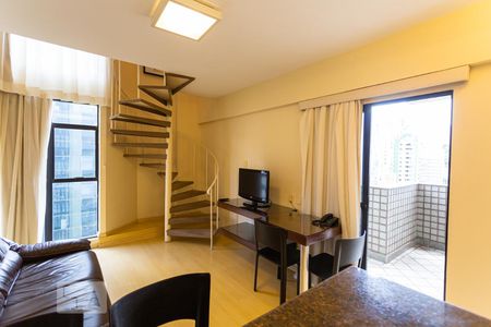 Apartamento para alugar com 49m², 1 quarto e 1 vagaSala/Cozinha