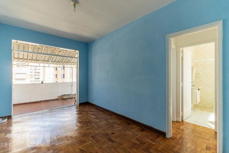 Sala de apartamento à venda com 1 quarto, 48m² em Vila Buarque, São Paulo