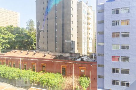 Vista do Studio de kitnet/studio para alugar com 1 quarto, 30m² em Vila Buarque, São Paulo