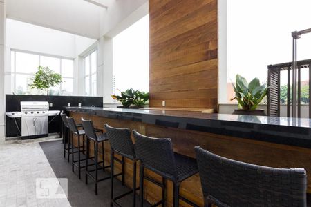 Apartamento à venda com 41m², 1 quarto e 1 vagaarea gourmet