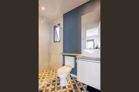 Apartamento à venda com 60m², 1 quarto e 1 vagaSuíte - Banheiro