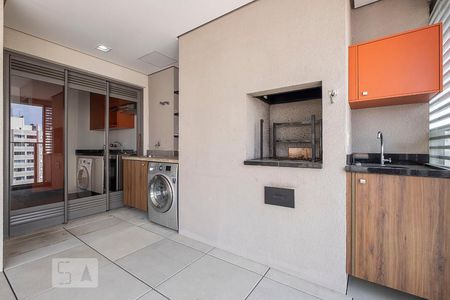 Sala - Varanda de apartamento à venda com 1 quarto, 60m² em Pinheiros, São Paulo