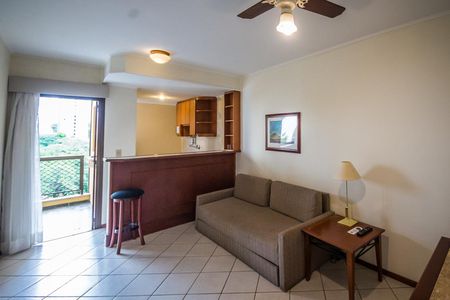 Sala de apartamento para alugar com 1 quarto, 46m² em Conceicao, Campinas