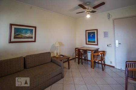 Sala de apartamento para alugar com 1 quarto, 46m² em Conceicao, Campinas