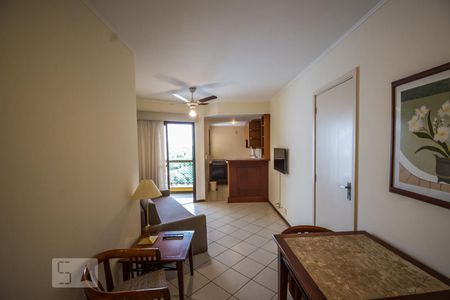 Sala de apartamento para alugar com 1 quarto, 46m² em Centro, Campinas