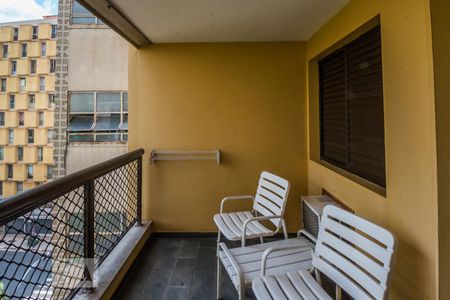Varanda da Sala de apartamento para alugar com 1 quarto, 46m² em Centro, Campinas