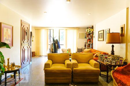 Sala de apartamento à venda com 4 quartos, 485m² em Barra da Tijuca, Rio de Janeiro