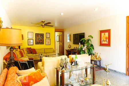 Sala de apartamento à venda com 4 quartos, 485m² em Barra da Tijuca, Rio de Janeiro