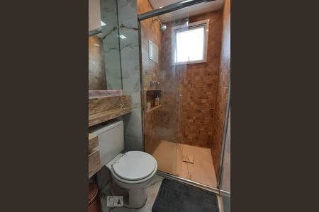 Banheiro de apartamento à venda com 1 quarto, 51m² em Vila Cunha Bueno, São Paulo