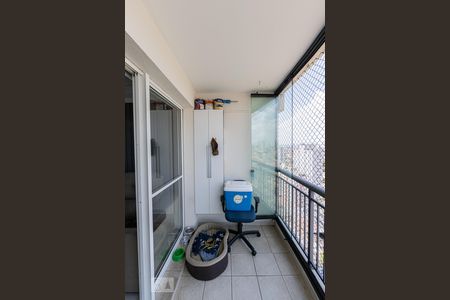 Varanda da Sala de apartamento à venda com 2 quartos, 62m² em Alto da Mooca, São Paulo