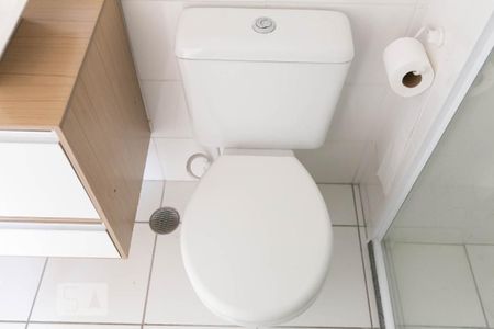 Apartamento para alugar com 47m², 1 quarto e 1 vagaDetalhe banheiro