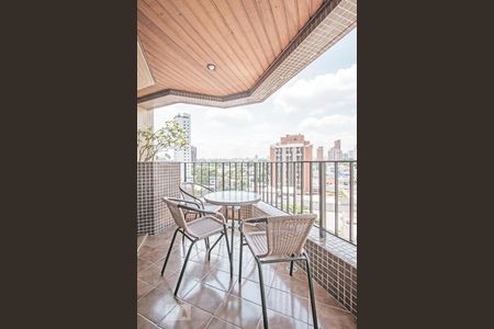 Varanda de apartamento à venda com 4 quartos, 150m² em Campo Belo, São Paulo