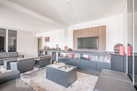 Sala de estar e Sala de TV de apartamento à venda com 4 quartos, 150m² em Campo Belo, São Paulo