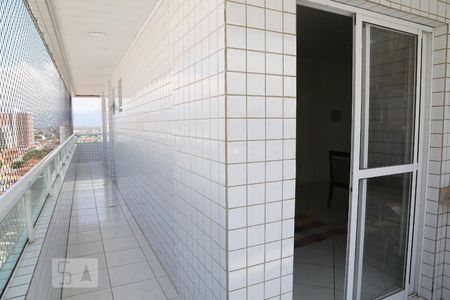 Sacada de apartamento para alugar com 2 quartos, 87m² em Guilhermina, Praia Grande