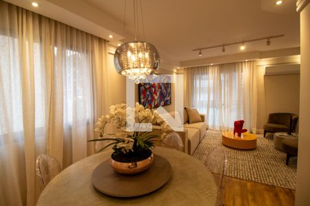 Sala de Jantar de apartamento à venda com 3 quartos, 121m² em Brooklin Novo, São Paulo