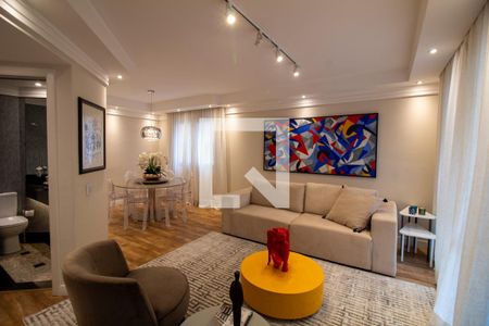 Sala de apartamento para alugar com 3 quartos, 121m² em Brooklin Novo, São Paulo