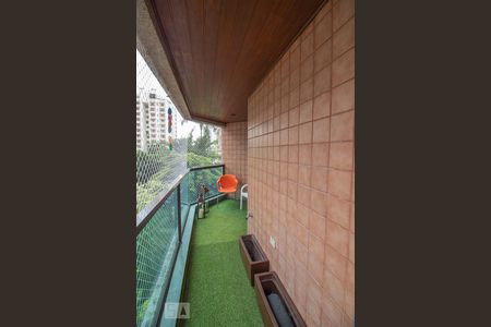 varanda de apartamento para alugar com 4 quartos, 121m² em Brooklin Novo, São Paulo