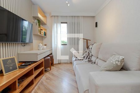 Sala de TV de apartamento à venda com 3 quartos, 121m² em Brooklin Novo, São Paulo