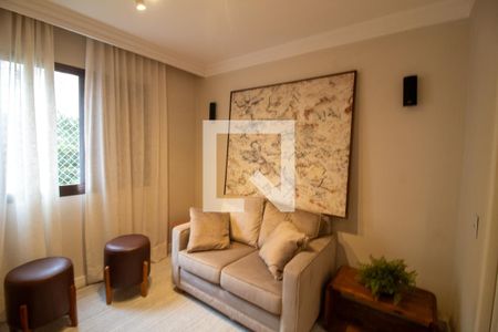 Sala de TV de apartamento à venda com 3 quartos, 121m² em Brooklin Novo, São Paulo