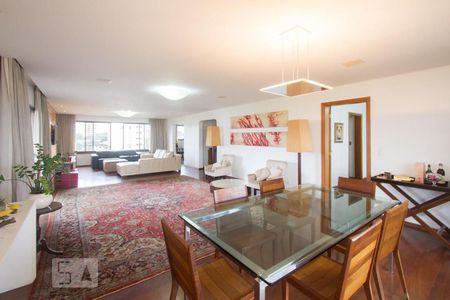 Sala de apartamento para alugar com 4 quartos, 328m² em Santo Amaro, São Paulo