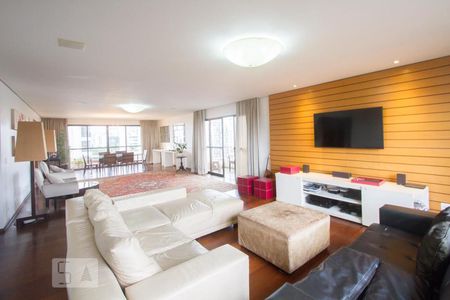 Sala de apartamento para alugar com 4 quartos, 328m² em Santo Amaro, São Paulo