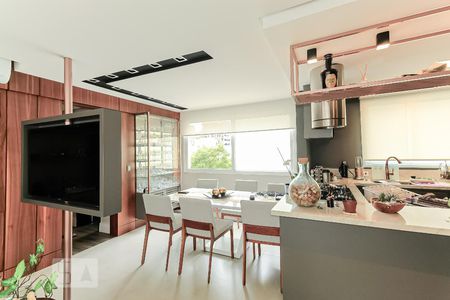 Sala de apartamento à venda com 2 quartos, 75m² em Menino Deus, Porto Alegre