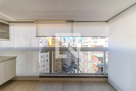 Varanda de apartamento para alugar com 2 quartos, 61m² em Santa Cecilia, São Paulo