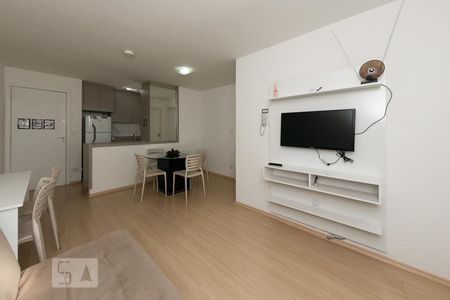 Sala de apartamento para alugar com 2 quartos, 50m² em Mossunguê, Curitiba