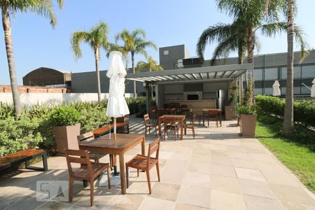 Área comum - Churrasqueira de apartamento para alugar com 3 quartos, 77m² em Navegantes, Porto Alegre