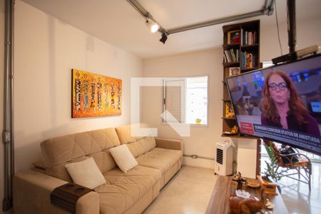 Sala de TV de apartamento à venda com 1 quarto, 86m² em Jardim Pereira Leite, São Paulo