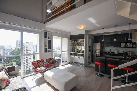 Sala de apartamento à venda com 2 quartos, 69m² em Vila Andrade, São Paulo