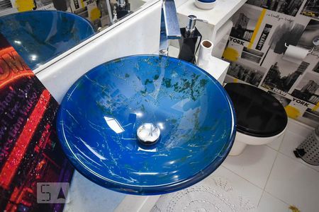 Pia do lavabo de apartamento à venda com 2 quartos, 69m² em Vila Andrade, São Paulo