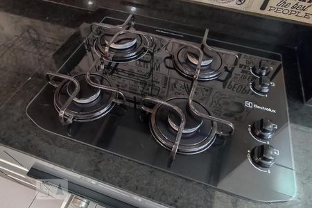 Apartamento para alugar com 51m², 2 quartos e 1 vagaDetalhe cozinha - Cooktop