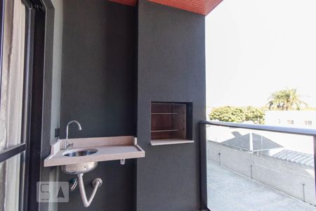 Varanda gourmet de kitnet/studio para alugar com 1 quarto, 28m² em Prado Velho, Curitiba