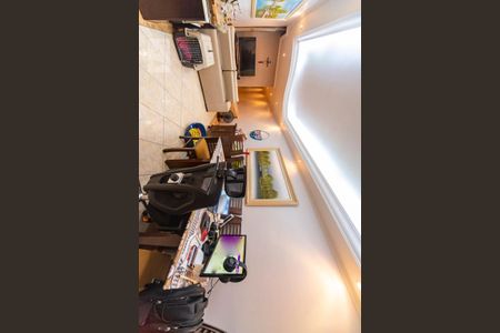 Sala de apartamento à venda com 3 quartos, 84m² em Campestre, Santo André