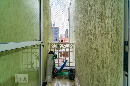 Apartamento à venda com 84m², 3 quartos e 2 vagasVaranda do Quarto 2