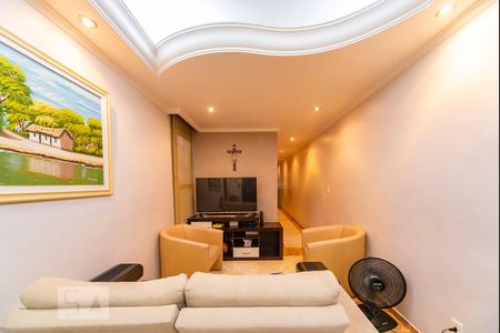 Sala de apartamento à venda com 3 quartos, 84m² em Campestre, Santo André