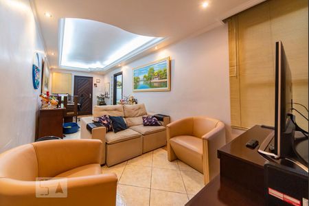 Sala de apartamento à venda com 3 quartos, 84m² em Campestre, Santo André