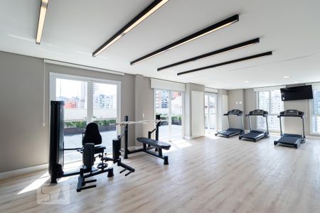 Studio para alugar com 25m², 1 quarto e sem vaga Studio para alugar com 25m², 1 quarto e sem vagaAcademia