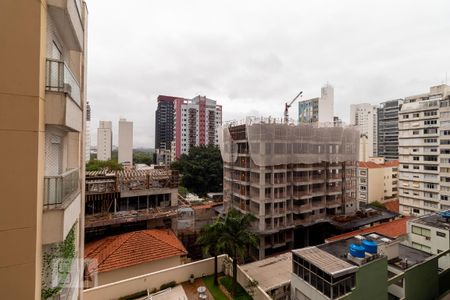 Vista da varanda de kitnet/studio para alugar com 1 quarto, 25m² em Pinheiros, São Paulo