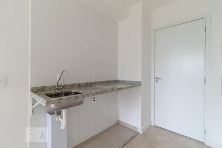 Cozinha de kitnet/studio para alugar com 1 quarto, 25m² em Pinheiros, São Paulo