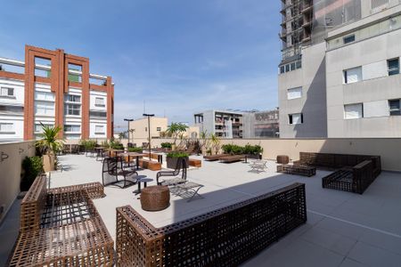 Área comum de kitnet/studio para alugar com 1 quarto, 25m² em Pinheiros, São Paulo
