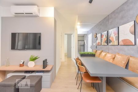 Sala de apartamento para alugar com 2 quartos, 53m² em Bela Vista, São Paulo